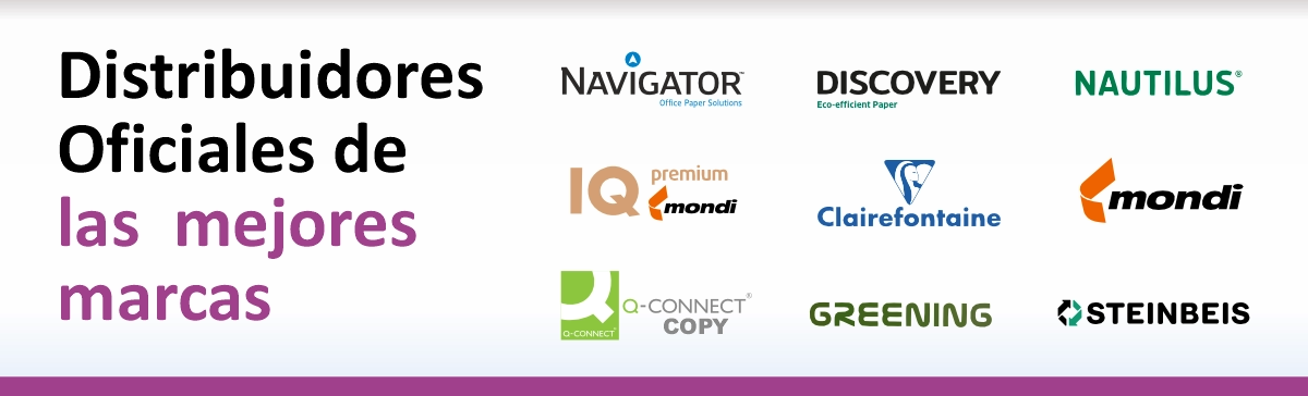Distribuidores de las mejores marcas de Papel a4 y folio