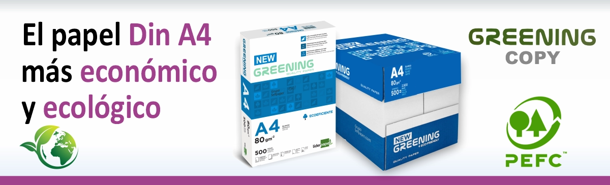 Papel A4 Greening barato